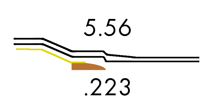 5 56 Nato Vs 223 Ballistics Chart